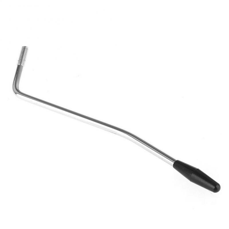 Mango de guitarra eléctrica de 5MM/6MM, púa para guardabarros y Squier Strat, Punta Negra/blanca, brazo de trémolo para guitarra