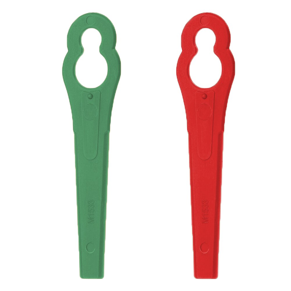 100pcs Plastic Cutter Blades Grass Trimmer Plastic Blades Replacement Grass Trimmer Plastic Blade Brushcutter Garden Accessories