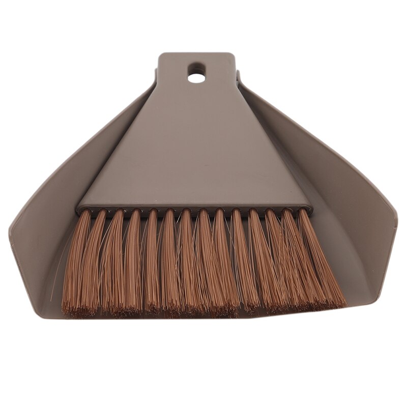 Portable Mini Scoop Set Clean Pet Waste Broom Scoop Sweeper Shovel Cleaning Brush Desktop Cleaning Scan Desktop Keyboard Tools: coffee