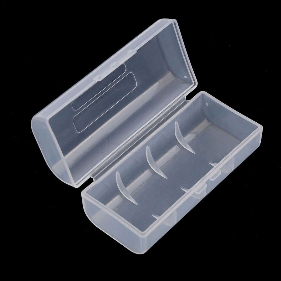 Plastic Batterij Case Houder Transparante Opbergdoos Houder Voor 1X 26650 3.7V Oplaadbare Lithium Batterij Accumulator