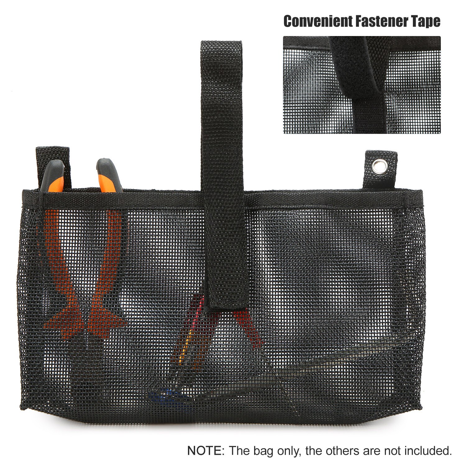 Kajakk mesh oppbevaring sideveske båt fiskeholder bag kano mesh bag