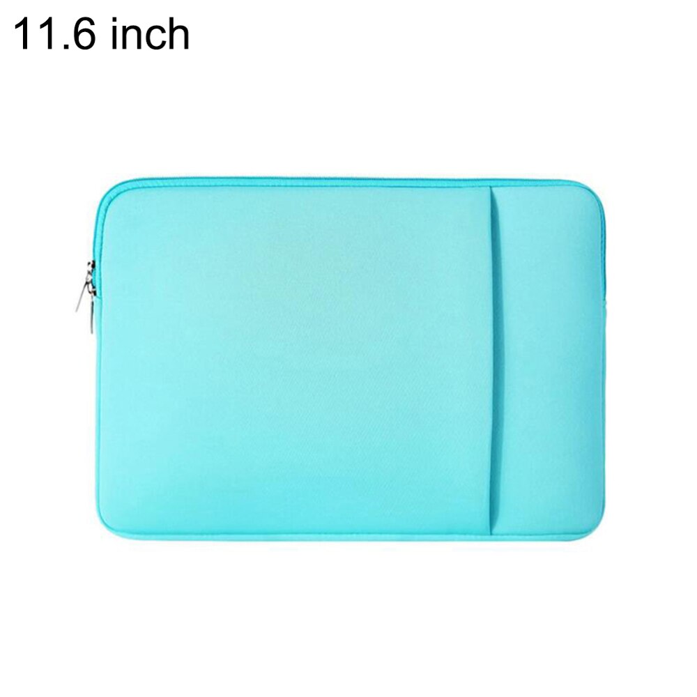 Housse de Protection pour MacBook Air/Pro, pochette souple à fermeture éclair pour ordinateur portable 11 pouces, étui pour ordinateur portable, offre spéciale: Bleu