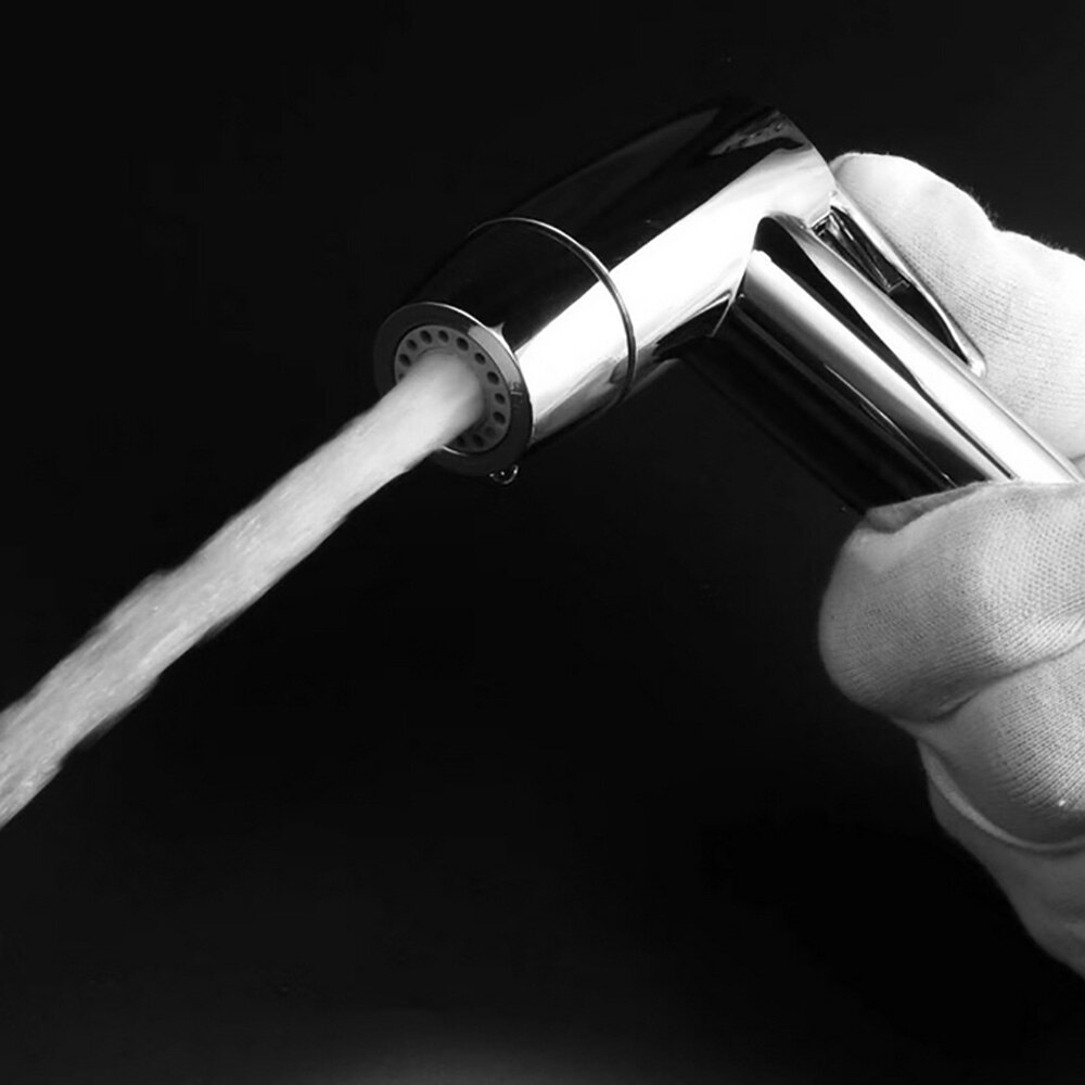 Håndholdt toalett bidet sprøyter sett sett rustfritt stål hånd bidet kran til dårlig håndsprøyter dusjhode selvrensende