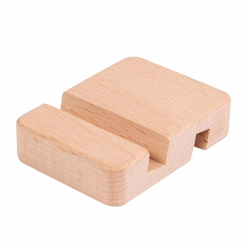 Wooden/Metal Mobile Phone Stand Universal Phone Holder Stands For IPhone Samsung Pad Tablet Stand Desk Phone Rack: both slot