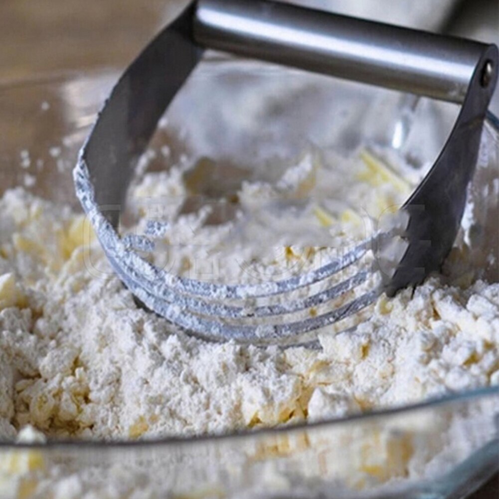 Cooking Stainless Steel Flour Mixing Practical Baking Blender Cream Kitchen Rolled Handle Pastry Dough Cutter