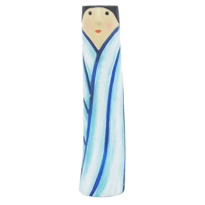 Bohemian Family Face Planter Resin Pots for Plants and Flowers Handmade Dried Flower Vase Home Decoration Resin Crafts: D