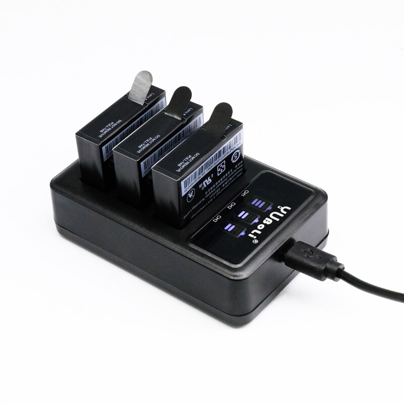 1400mAh Xiaomi Yi Batteries +3 ways USB Charger for yi Xiaomi Yi Action Camera International Version camera