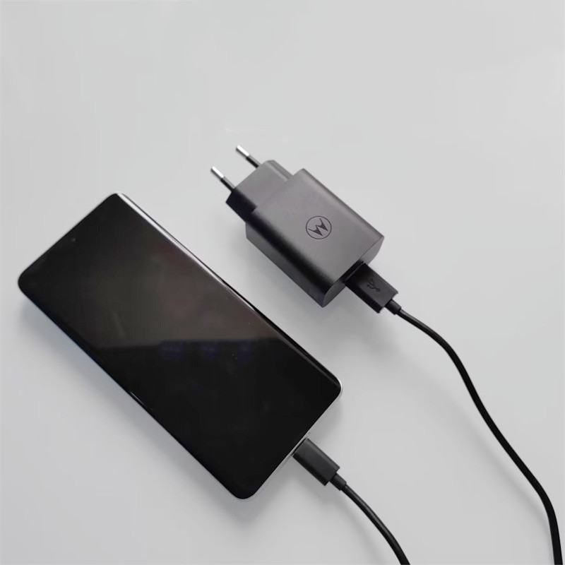 Szybka ładowarka 15W ue wtyczka Z kablem 1M typu C / Micro USB szybka ładowarka do Moto G6 G5 G5S E5 G4 Plus Z zasilaniem E5 G7