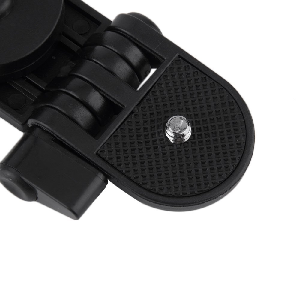 Portable Mini Plastic Foldable Photography Tripod Table Desk Stand Mounting Bracket for Camera Camcorder DSLR SLR Black