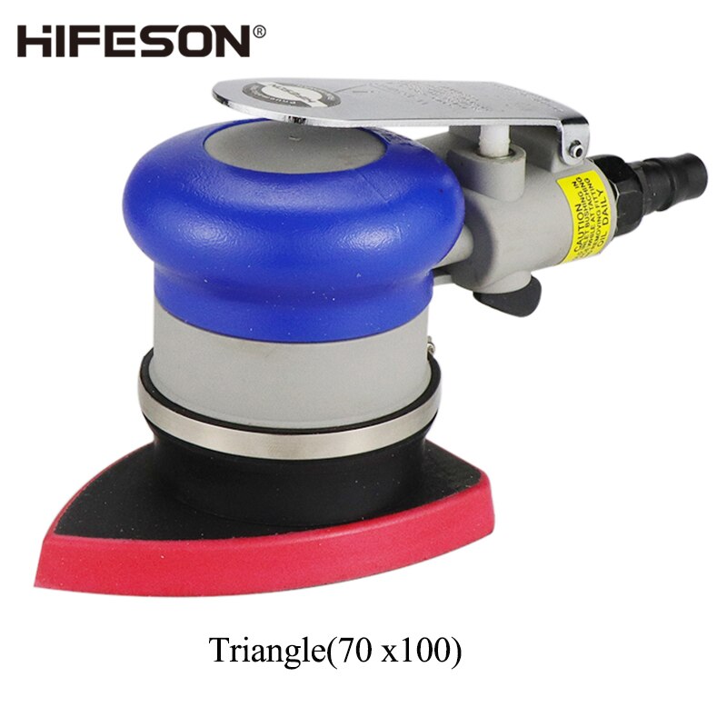 Hifeson Pneumatische Schleifer Dreieckige Rechteckigen Platz Schleifer Kitt Schleifpapier Maschine Polieren Luft Mühle: 816B  70X100mm
