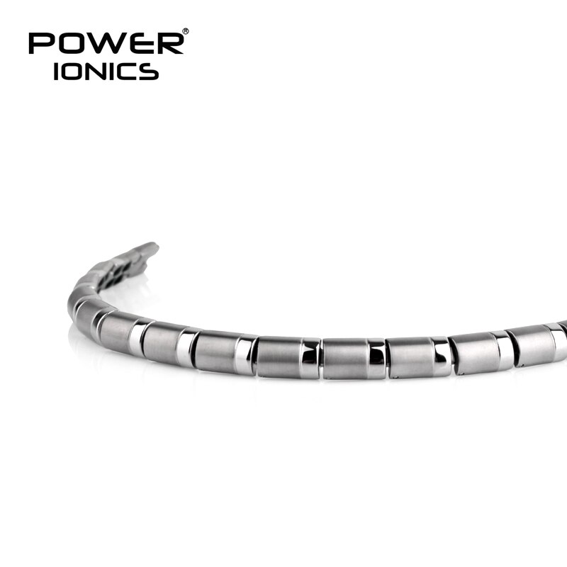 Power Ionics Titanium 99.999% Germanium Kralen Armband Balance Body Lover Vrienden Famliy Gezondheid