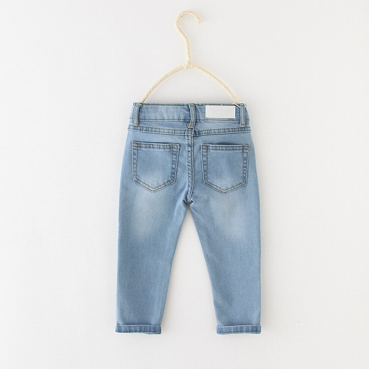 Lente Meisjes Jeans Kids Baby Jeans Voor Kinderen Jongens Meisjes Leggings Denim Broek Peuter Broek Meisjes Kinderen Broek Voor Jongen meisje 0-3Y