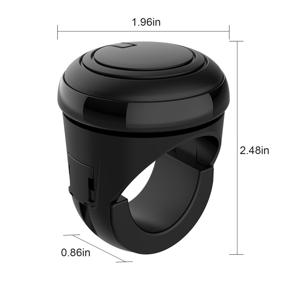 stuurwiel spinner, Stuurwiel Spinner Handvat Kogelvormig Rijden Stuurwiel Lager Power Handvat Auto 360 Graden Rotatie Universal Fit Draaien Spinner Knop