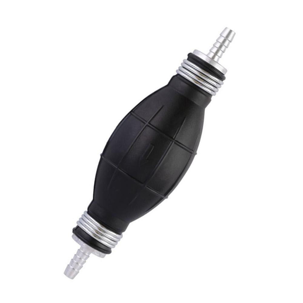 6Mm / 8Mm / 10Mm / 12Mm Hand Fuel Pump Line Rubber Aluminum Hand Primer Lamp Diesel Oil Transfer Gasoline For Car Boat