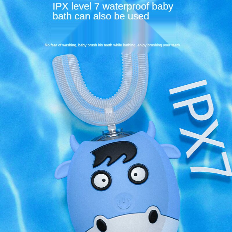 Smart 360 Degrees Automatic Sonic Electric Toothbrush U Type Charging Tooth Whitening Children's Tooth Brush XaoMi Home Child