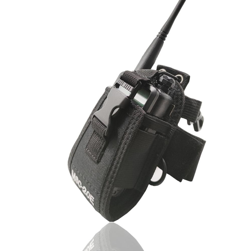 Nowy Abbree MSC-20E przenośne Walkie talkie nylon pojemnik robić przechowywania dla Yaesu Baofeng UV-5R UV-9R plus UV-XR TYT Woxun radio