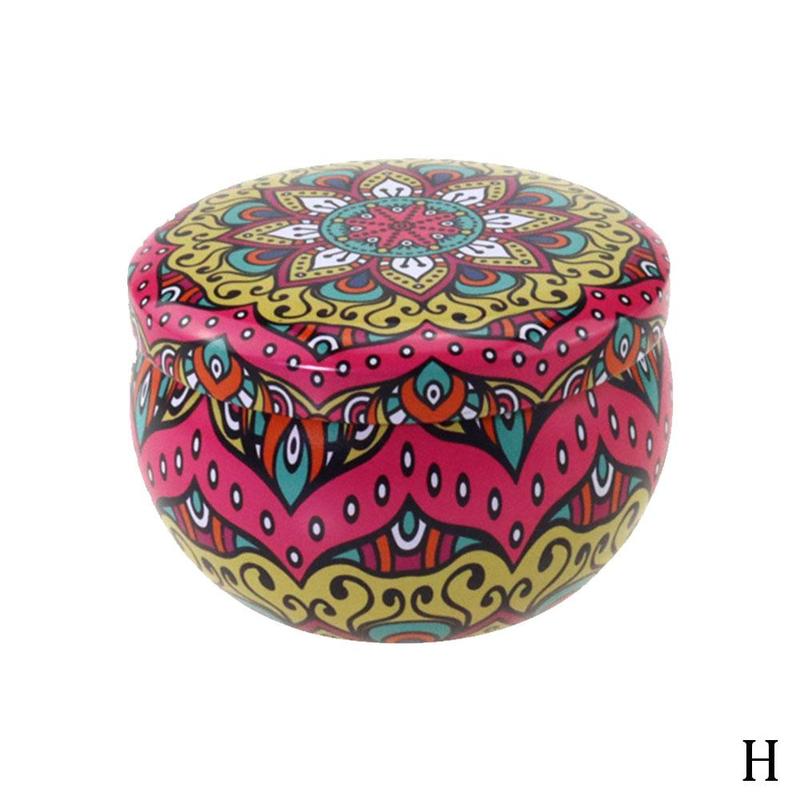 Candle jar Diy candle making kit holder to store desserts for dry party box camping and condiments for storage and carrying: H