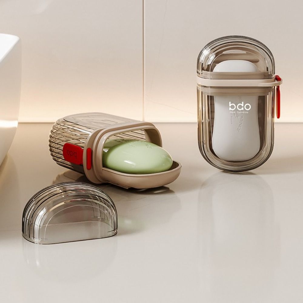 Reise Seifenschale Mit Ablauf Wasser Bad Lieferungen Tragbare Gadgets Für Reisen Halter Container Zubehör Fall Lagerung Box