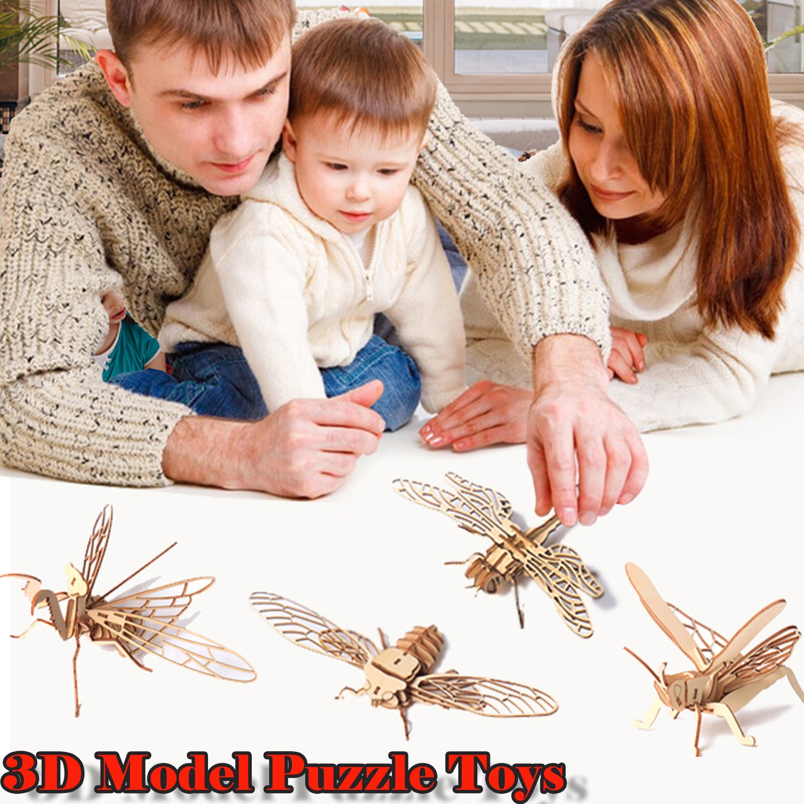 6 In 1 Solar Bausatz - Tier Auto Boot Fan Experimentier Set