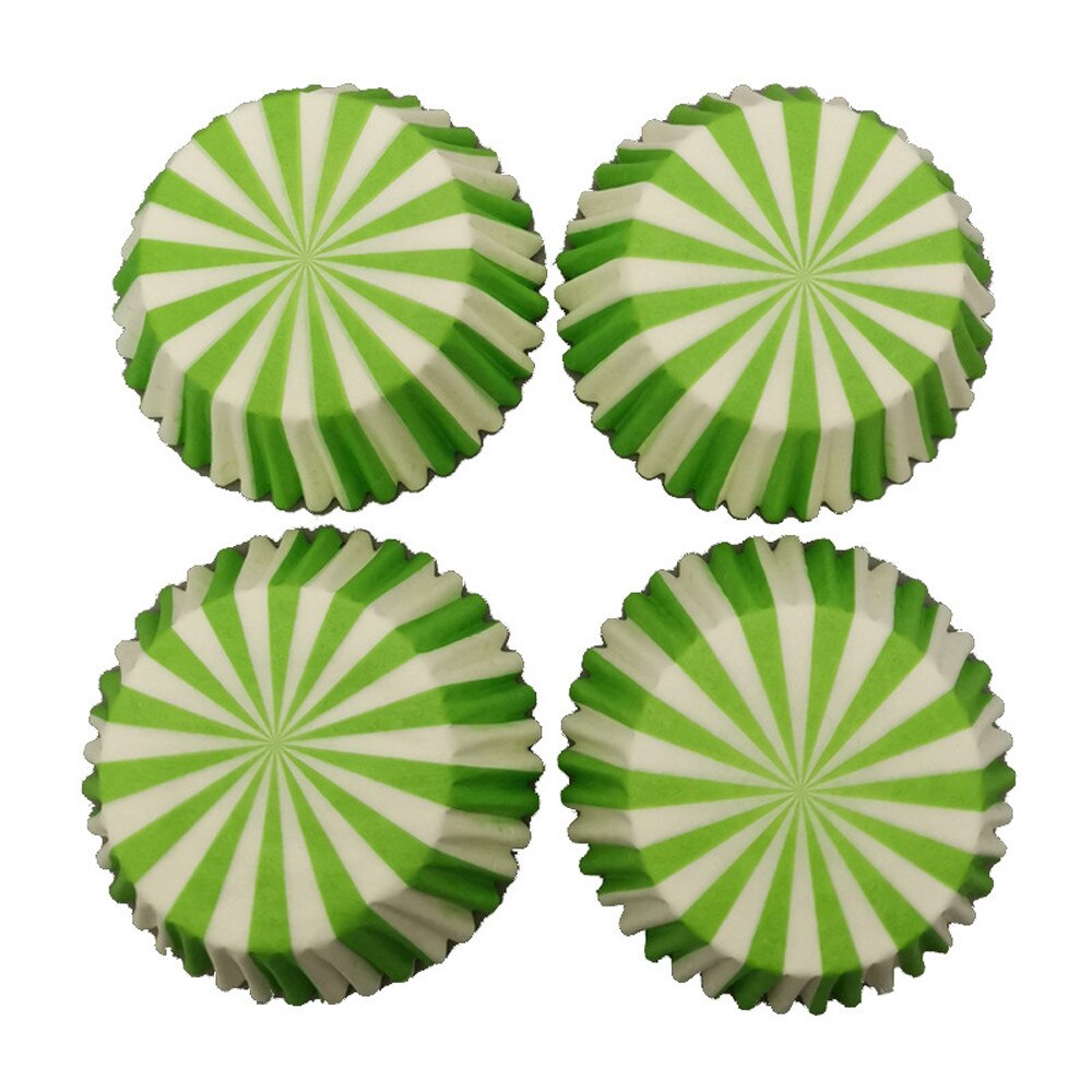 Zmhegw 100Pcs Kleurrijke Papier Taart Cupcake Liner Geval Wrapper Muffin Bakken Cup Party 4 Stijlen Cake Paper Cup #1975