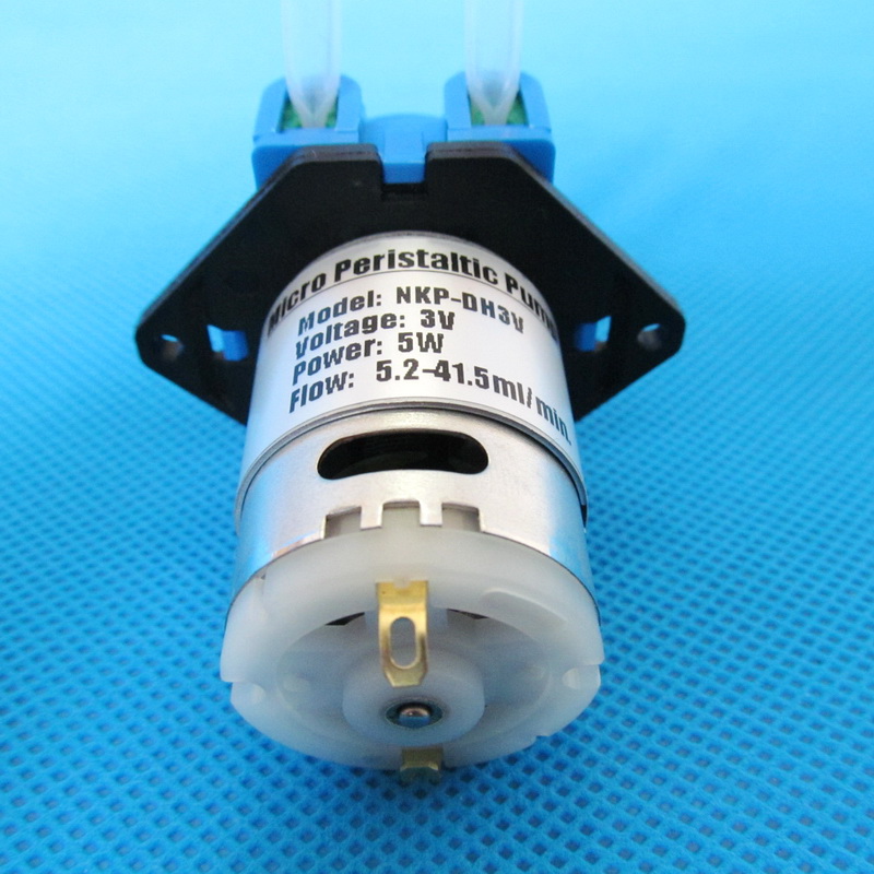 5.2~20ml/min dc 3v/6v/12v/24v peristaltic pump aquarium