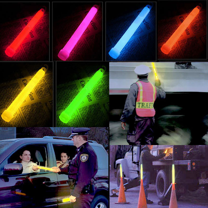 10Pcs 6Inch Industriële Glow Sticks Licht Stok Partij Camping Noodverlichting Glowstick Chemische Fluorescerende EIG88