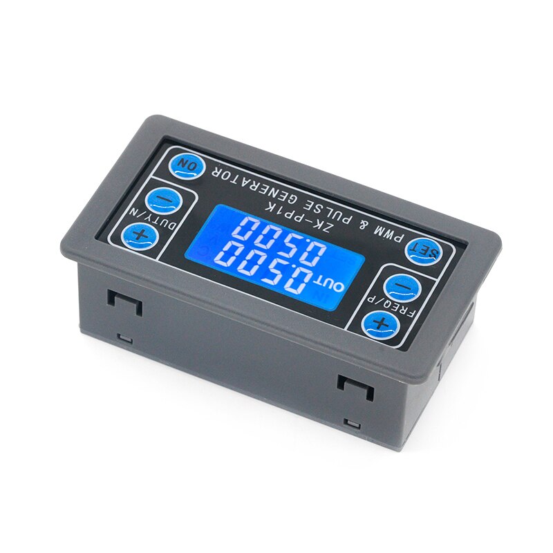 Zk -pp1k generator de semnal lcd pwm cu mod dublu 1- canale 1hz-150 khz pwm frecvență puls generator de unde pătrate reglabil cu ciclu de lucru
