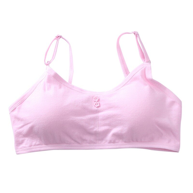 Teenage Underwear For Girls Children Young Training Bra For Kids Teens Puberty: P