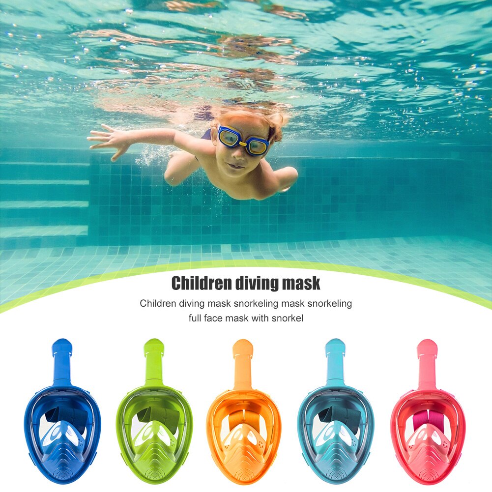 Zwemmen Snorkel Scuba Onderwater Duiken Masker Compatibel Masker Zwemmen Volledige Gezicht Snorkelen Masker Volwassen Kids Onderwater Scuba