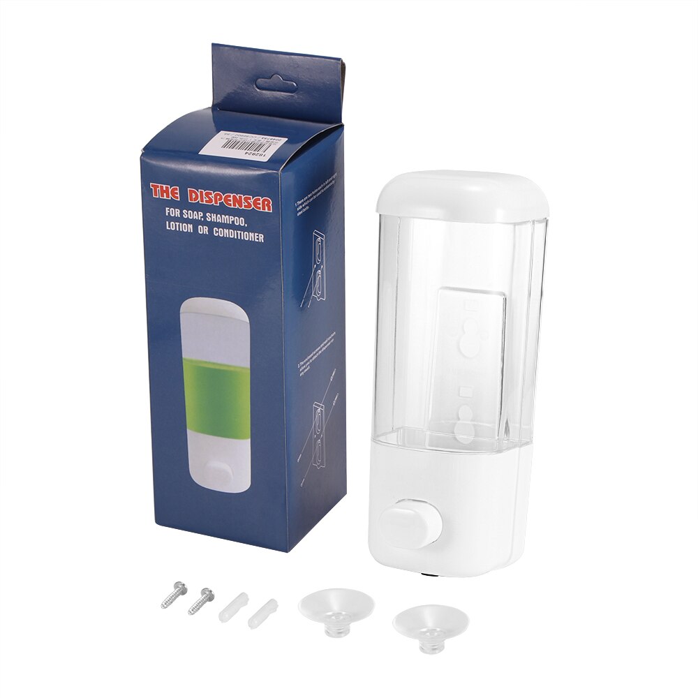 JUSHFO Self Adhesive Soap Dispenser Wall Mounted M... Grandado