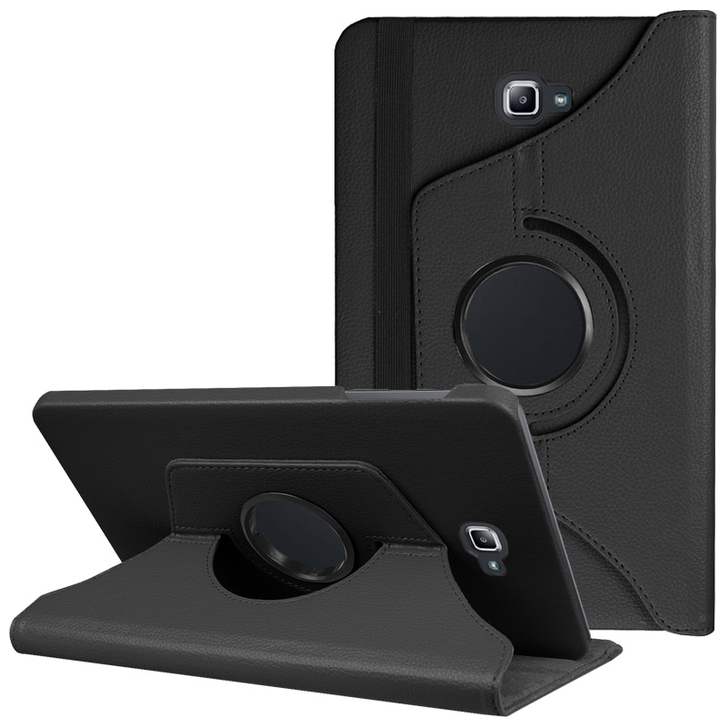 360 obrotowa obudowa dla Samsung Galaxy Tab A 10.1 2016 przypadku T580 T585 SM-T580 SM-T585 obudowa z podstawką tablet ze skóry pu Funda Coque