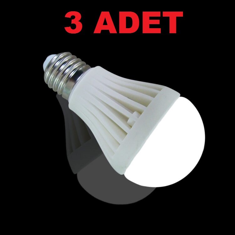 7W Energiebesparende Led Gloeilamp (3 Stuks)