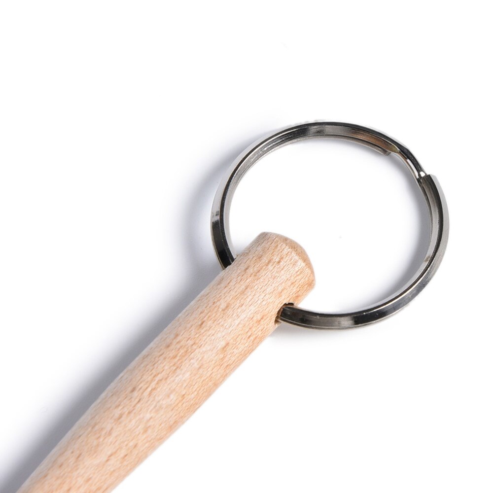 Mini Percussion Instrument Drumstick Wood Smart Mini Drum Sticks Keychain Drumsticks Key Ring 1pc !