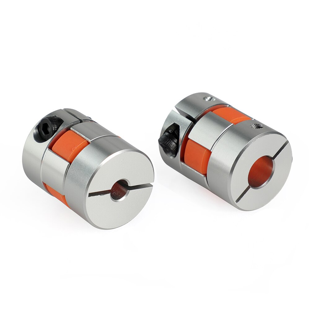 XCR 3D Printer Parts 5X8mm Couplers Flexible Two-Jaw Shaft Coupling Connector D20L25 Jaw Spider Plum Coupler Stepper Motor