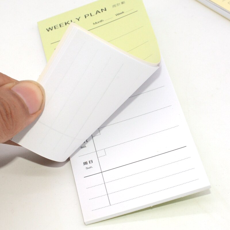 Planner Agenda Sketchbook Defter Libretas Diary Weekly Monthly Plan Notebook Mini Cuadernos Y Libretas Planer Kawaii