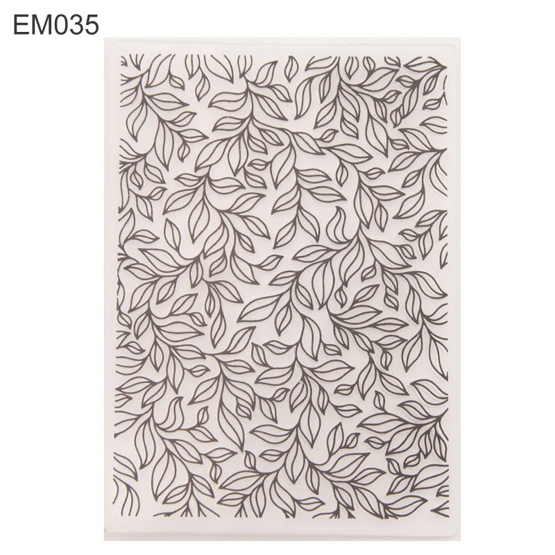 6 Designs Paper Embossing Template Paper Cards for Scrapbooking Craft Card Making DIY Photo Album Ornament Wedding Decor 1PC: EM035