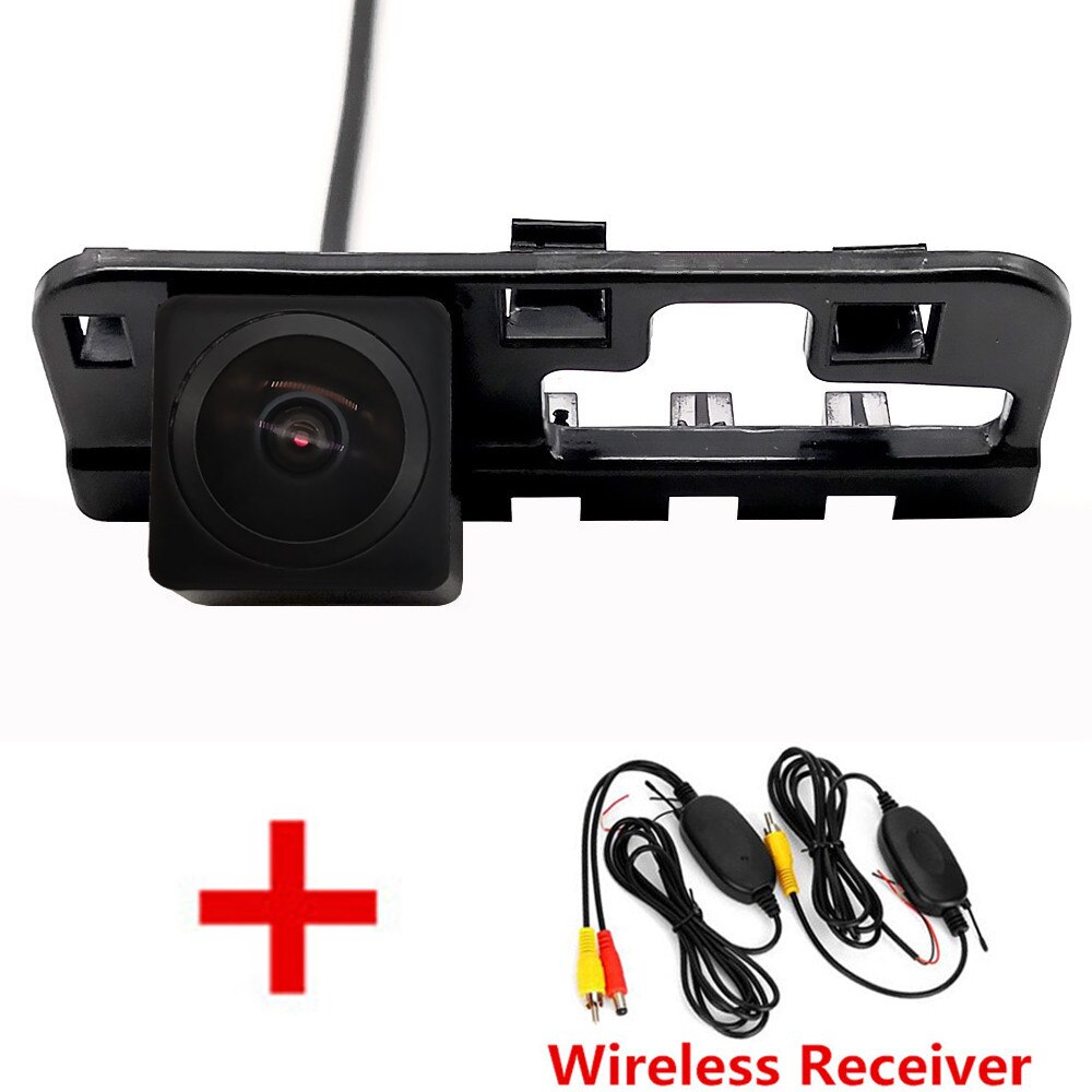 Fisheye HD Dynamic Trajectory Wireless Car Rear View Backup Parking Camera For Honda Civic 2006 2007 MK8: Wireless Fisheye / Fixed Parking Line