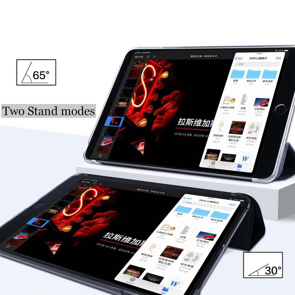 Tablet Case Voor Samsung Galaxy Tab S5e 10.5 "Smart Sleep Wake Beschermende Solid Shell Stand Cover Drievoudige Voor SM-T720/T725