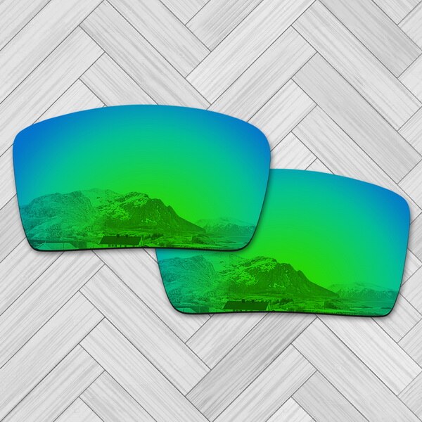 E.O.S 20+ Options Lens Replacement for OAKLEY Eyepatch 2 Sunglass: Emerald Green