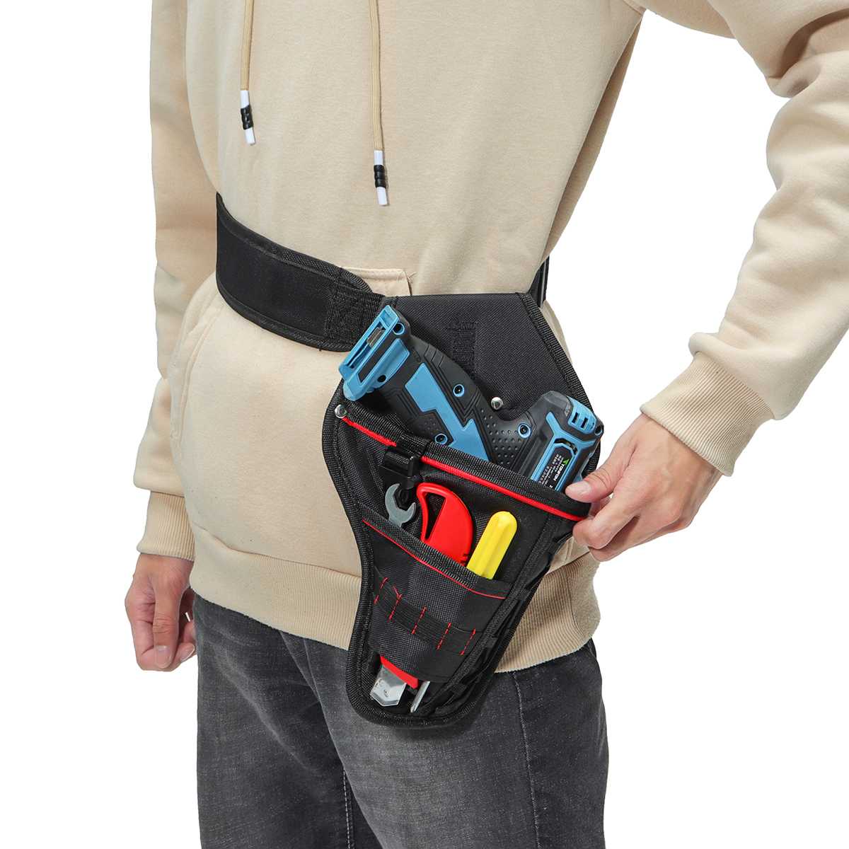 Multifunctionele Boor Holster Taille Tool Bag Wate... – Vicedeal