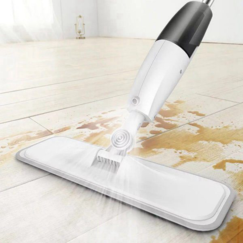 16 stk erstatte mopp klut filler for xiaomi mijia deerma vann spray mopp 360 roterende rengjøring klut hode tre karbonfiber