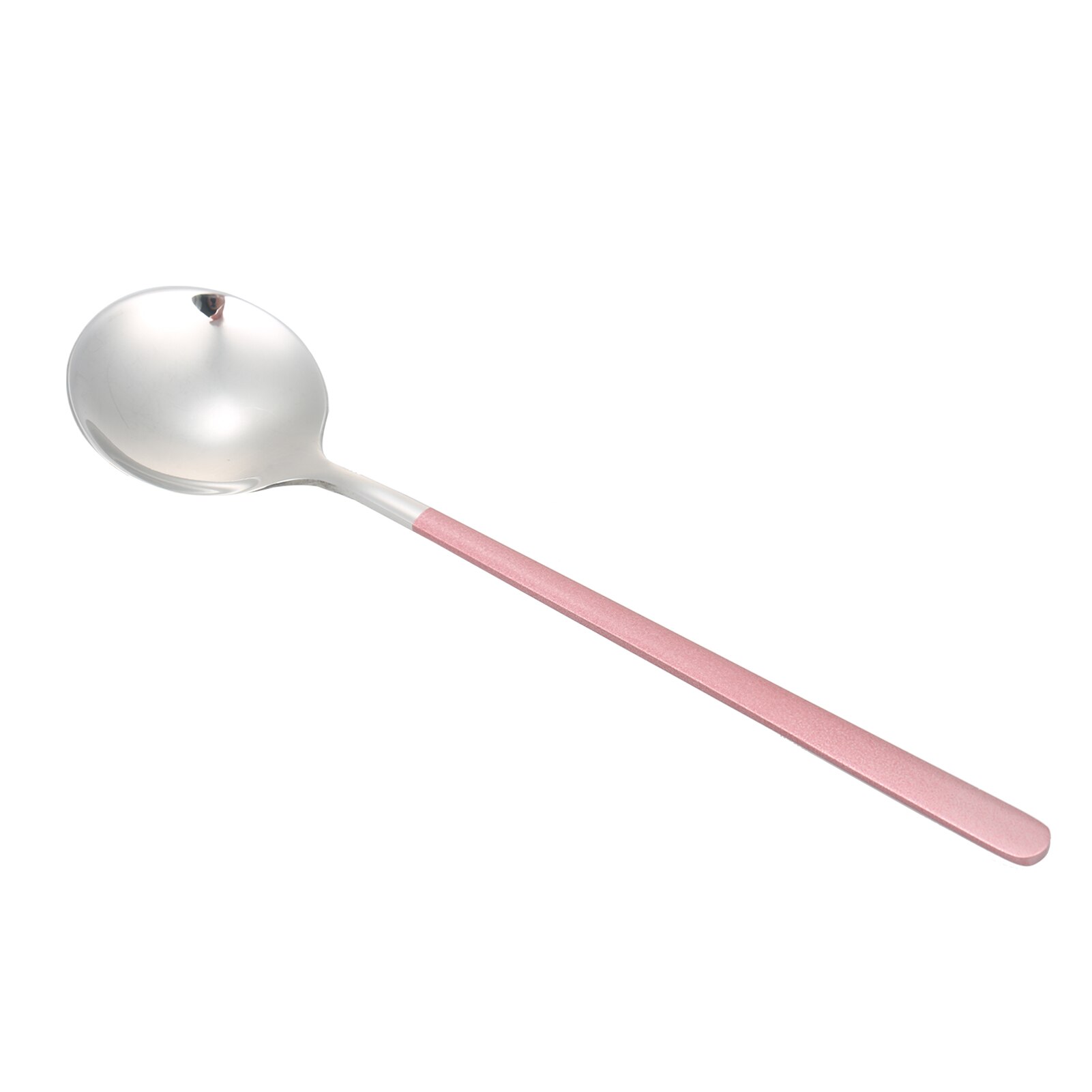 1 PCS Long Handle Spoon Stainless Steel Spoon 7.8in Metal Spoons Tablespoon Dinner Spoon Mirror Finish Dishwasher Dessert Spoons