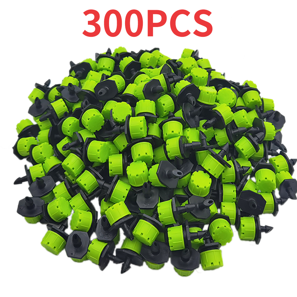 oasi 30-800X giardino 4/7MM micro ugello regolabile sistema di irrigazione a goccia 1/4 ''irrigatore anti-intasamento emettitore gocciolatore