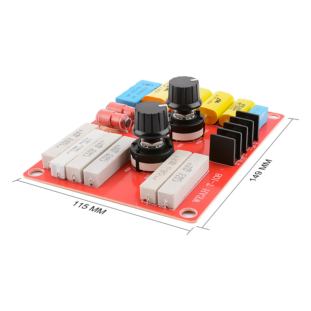 Audio Fever Pure Tweeters Frequency Filter Amplifier 150W Treble Active 2 Way Crossover DIY Speaker Car Sound System