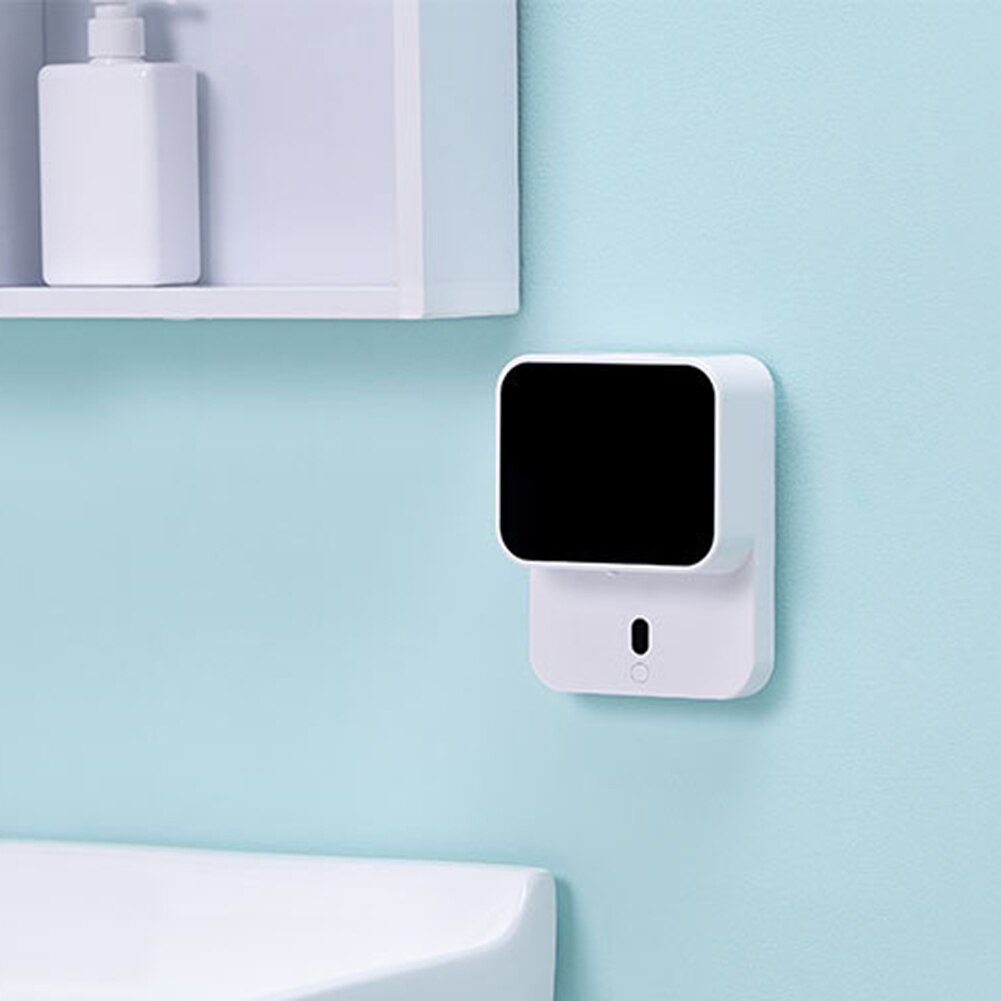 Auto IR Sensor Soap Dispenser LED Temperature Display Automatic Wall-mounted Hand Washer Wall Mounting ABS Hand Cleaning