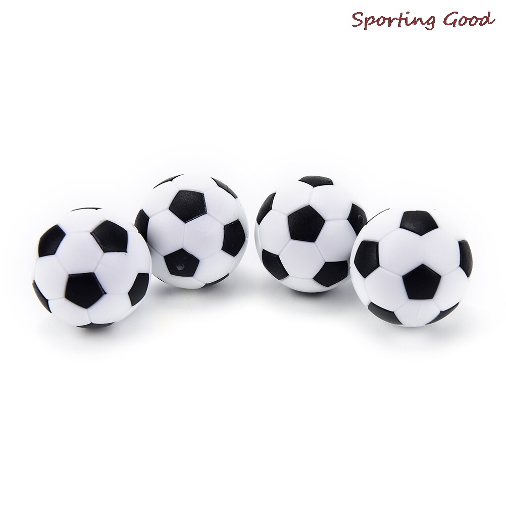 4 Pcs Foosball Table Football Plastic Soccer Ball Football Fussball Soccerball Sport Round Indoor Games 32mm
