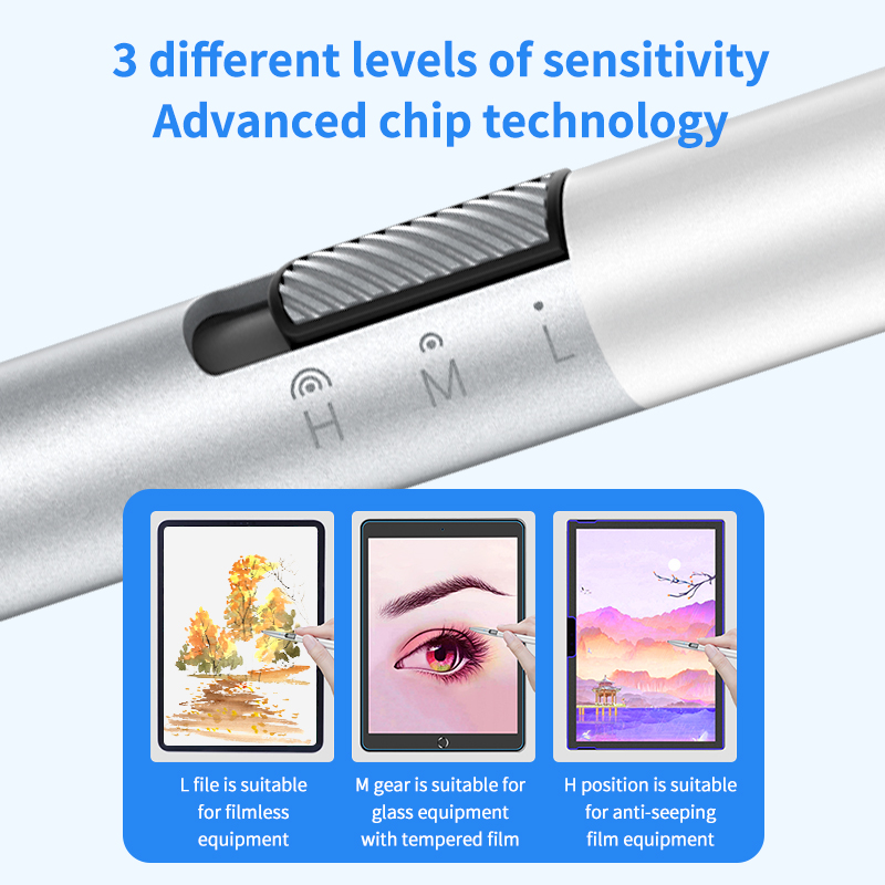 NILLKIN para Apple lápiz con 3 nivel de sensibilidad Stylus Pen para iPad 9,7 Pro 11 12,9 3 de 10,2 mini 5 Touch Pen