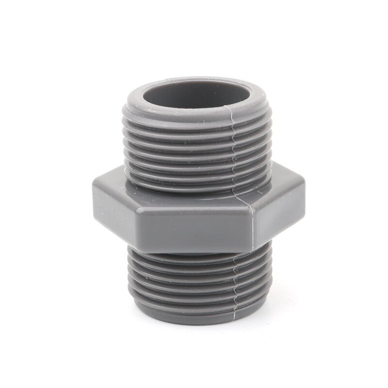 1/2“ 3/4” 1“ Male Thread PVC Connector PVC Pipe Adapter Garden Irrigation Watering Fittings Plumbing Accessories