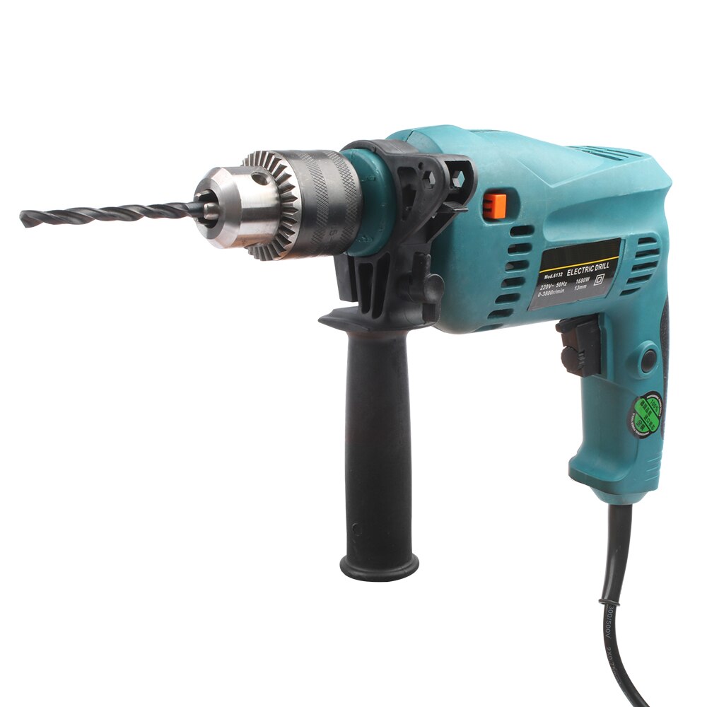 220v 230V 1680W Electric Home Power Tools Multi-function Adjustable Impact Drill Household Drill Rotary Tool Electric Drill EU