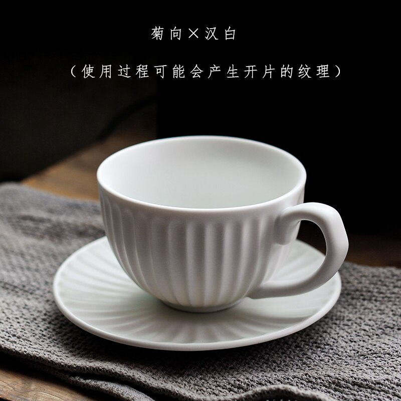 Tazas de cerámica originales para el desayuno, servicio de tazas de café Espresso, vajilla de porcelana japonesa Kaffeetasse: Style 2